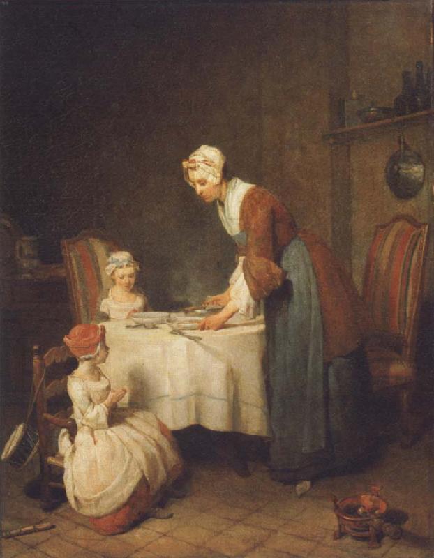 Jean Baptiste Simeon Chardin The grace oil painting image